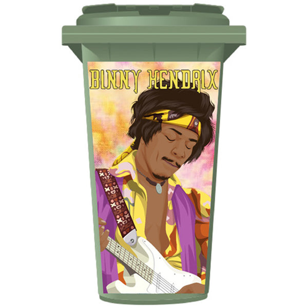 BINny Hendrix Bin Sticker