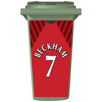 Man Utd 96-98 Kit Beckham Bin Sticker